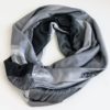 Death Valley Sand Dunes Infinity Scarf - Black & White