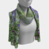 Purple Lupine Wildflowers Long Scarf