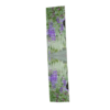 purple lupine wildflower rectangular long scarf handmade