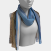 thunderstorms above mono lake watching clouds handmade wearable art scarf